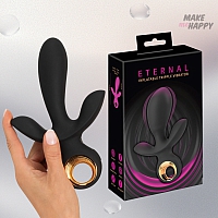 Надувной тройной вибратор Etennal