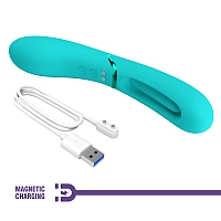 Вибратор с функцией фингеринга