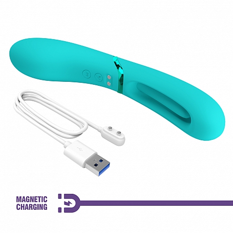 Вибратор с функцией фингеринга