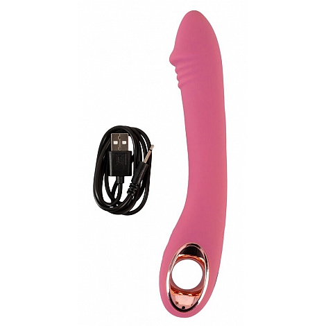 Тонкий вибратор для точки G Роза