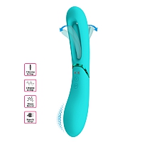 Вибратор с функцией фингеринга