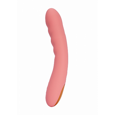 Интерактивный вибромассажер с функцией пенетрации Ava Neo Peach Pink