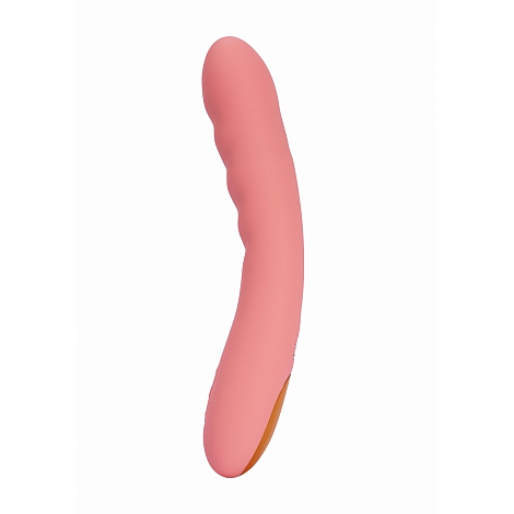 Интерактивный вибромассажер с функцией пенетрации Ava Neo Peach Pink