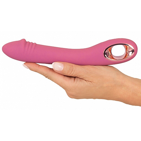 Тонкий вибратор для точки G Роза