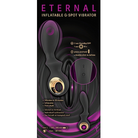 Надувной вибратор для точки G Eternal