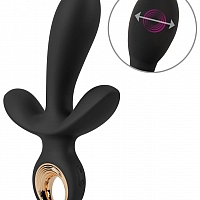 Надувной тройной вибратор