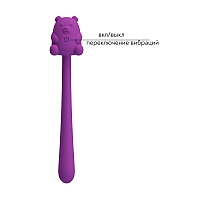 Универсальный гибкий вибратор фиолетовый Pretty Love