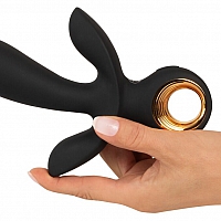 Надувной тройной вибратор