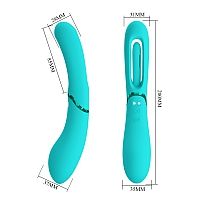 Вибратор с функцией фингеринга