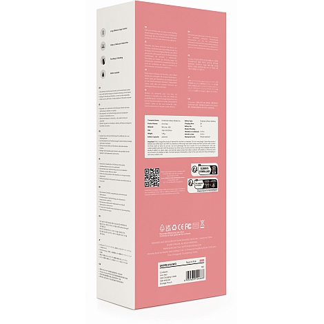 Интерактивный вибромассажер с функцией пенетрации Ava Neo Peach Pink