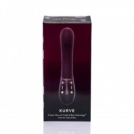 Вибростимулятор зоны G Kurve с технологией Treble and Bass от HotOctopuss