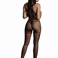 Боди-комбинезон Net High Neck Bodystocking, S/L