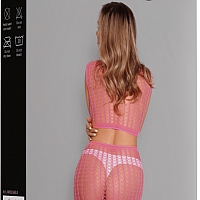 Яркий комплект из топа и юбки, S-L