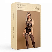 Боди-комбинезон с сужающимся вертикальным узором Impulse, S/XXL