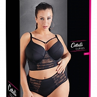 Бра черный Cotteli Curves, 95D