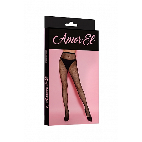 Колготки c рисунком в горошек Amor El, S/L