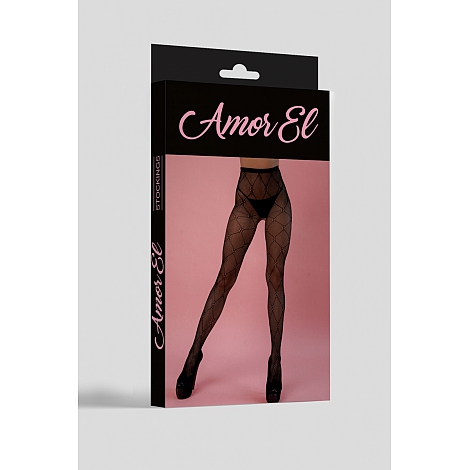 Колготы с рисунком Amor EL, S/L