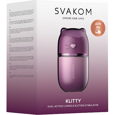 Клиторальный стимулятор Klitty Dusty Lavender