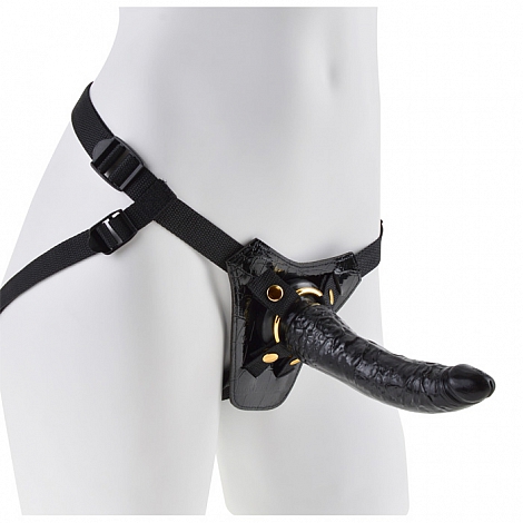 Страпон Fetish Fantasy Gold Designer Strap-On