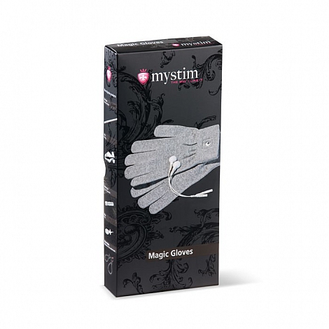 Перчатки для чувственного электромассажа Mystim Magic Gloves