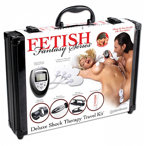 Набор для электростимуляции Fetish Fantasy Series Deluxe Shock Therapy Travel Kit
