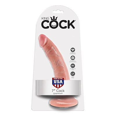 Реалистичный фаллос King Cock 7" Cock