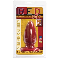 Большая красная пробка Red Boy Large 5" Butt Plug