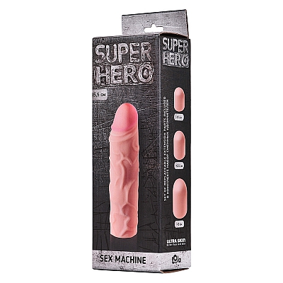 Фаллоудлинитель Super Hero Sex Machine, 15,5 см