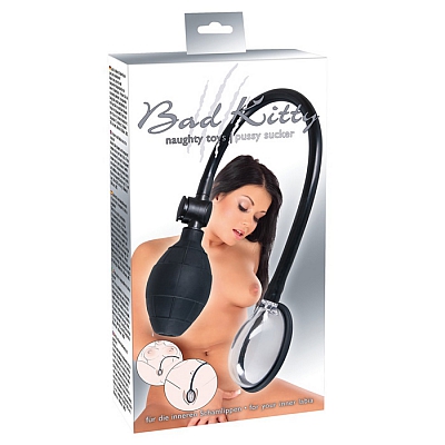 Вагинальная помпа с прозрачной колбой Labia Sucker