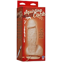 Фаллоимитатор с имитацией семяизвержения The Amazing Squirting Realistic Cock Vanilla