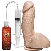 Фаллоимитатор с имитацией семяизвержения The Amazing Squirting Realistic Cock Vanilla