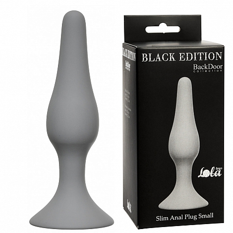 Анальная пробка Slim Anal Plug Small Grey