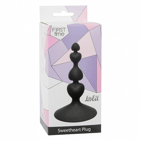 Анальная пробка Sweetheart Plug Black