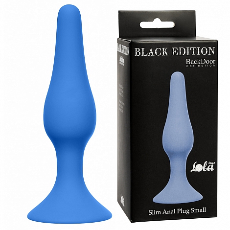 Анальная пробка Slim Anal Plug Small Blue