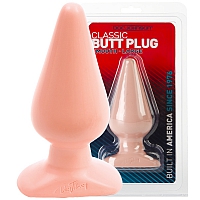 Большая втулка Butt Plugs Smooth Classic Large White