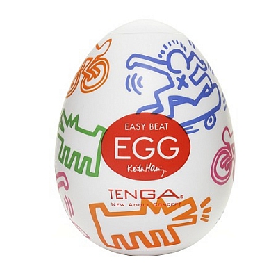 Мастурбатор Tenga Egg Keith Haring Street