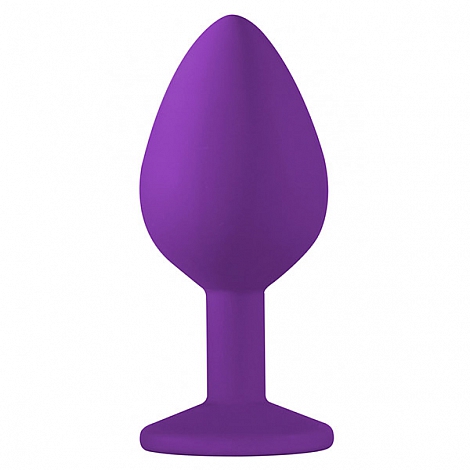 Анальная пробка Emotions Cutie Medium Purple light blue