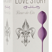 Вагинальные шарики Love Story Fleur-de-lisa Violet Fantasy