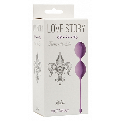 Вагинальные шарики Love Story Fleur-de-lisa Violet Fantasy