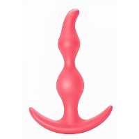Анальная пробка Bent Anal Plug Pink