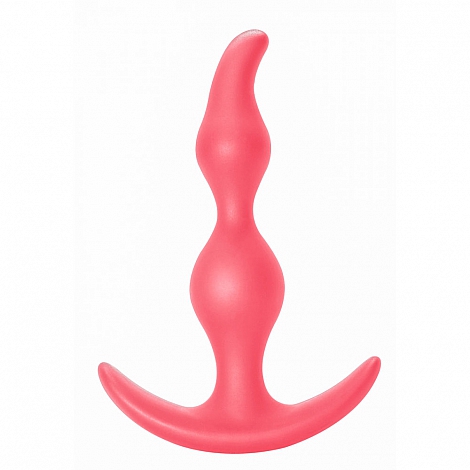 Анальная пробка Bent Anal Plug Pink