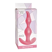 Анальная пробка Bent Anal Plug Pink