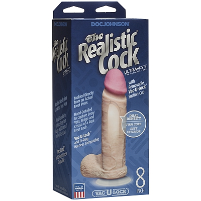 Фаллоимитатор The Realistic Cock Ultraskyn 8” Vanilla