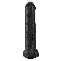 Большой фаллоимитатор King Cock 15" Cock with Balls Black