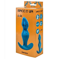 Анальная пробка Spice it up Fantasy Dark Aquamarine