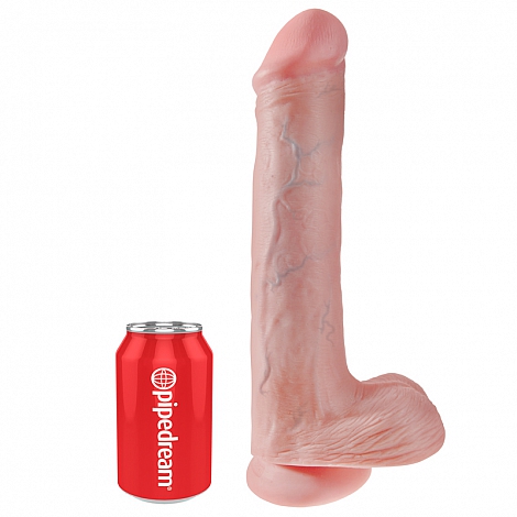 Фаллоимитатор King Cock 13" Cock with Balls