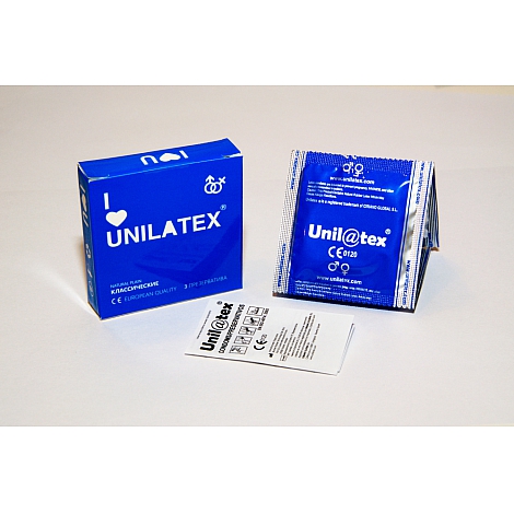 Презервативы Unilatex Classic Natural, 3 шт