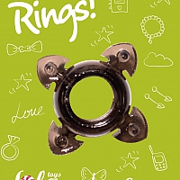 Эрекционное кольцо Rings Screw black