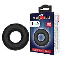 Эластичное эрекционное кольцо Baile Crazy Bull Super Soft