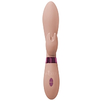 Вибратор для точки G и клитора Indeep Leyla Beige